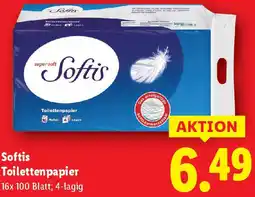 Lidl Softis Toilettenpapier Angebot
