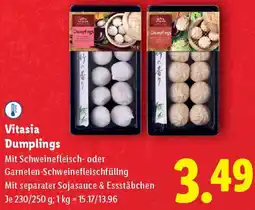 Lidl Vitasia Dumplings Angebot