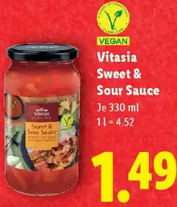 Lidl Vitasia Sweet & Sour Sauce Angebot