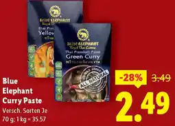 Lidl Blue Elephant Curry Paste Angebot