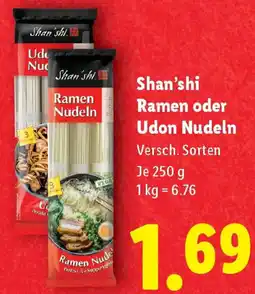 Lidl Shan'shi Ramen oder Ramen Nudeln Angebot