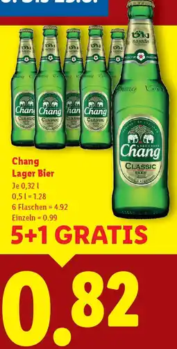 Lidl Chang Lager Bier Angebot