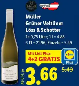 Lidl Müller Grüner Veltliner Löss & Schotter Angebot