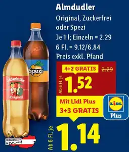 Lidl Almdudler Angebot