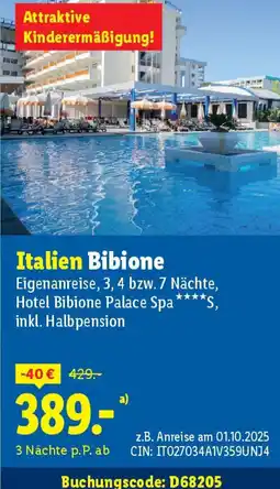 Lidl Italien Bibione Angebot