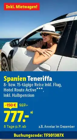 Lidl Spanien Teneriffa Angebot
