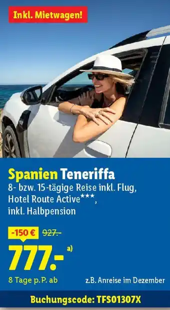 Lidl Spanien Teneriffa Angebot