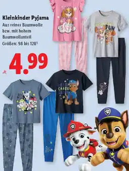 Lidl Kleinkinder Pyjama Angebot