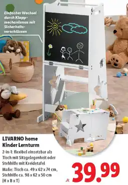 Lidl LIVARNO home Kinder Lernturm Angebot