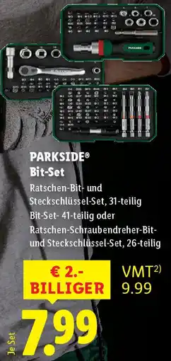 Lidl PARKSIDE® Bit-Set Angebot