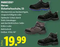 Lidl PARKSIDE® Herren Sicherheitsschuhe, S3 Angebot