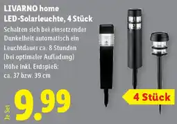 Lidl LIVARNO home LED-Akku-Außenwandleuchte Angebot