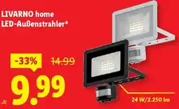 Lidl LIVARNO home LED-Außenstrahler Angebot