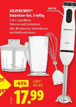 Lidl SILVERCREST® Stabmixer-Set billiger Angebot