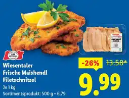 Lidl Wiesentaler Frische Maishendl Filetschnitzel Angebot