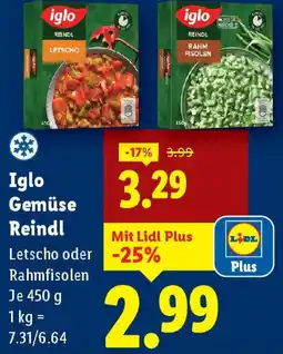 Lidl Iglo Gemüse Reindl Angebot