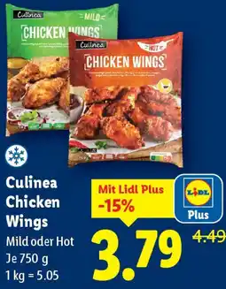 Lidl Culinea Chicken Wings Angebot