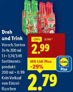 Lidl Dreh und Trink Angebot