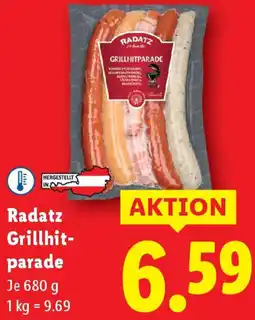 Lidl Radatz Grillhit- parade Angebot