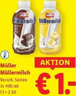 Lidl Müllermilch Müllermilch Angebot