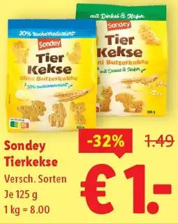 Lidl Sondey TierKekse Angebot