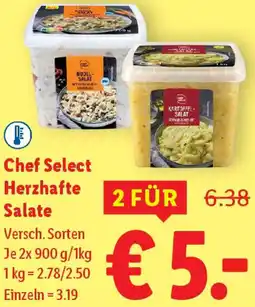 Lidl Chef Select Herzhafte Salate Angebot