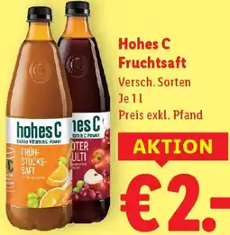 Lidl Hohes C Fruchtsaft Angebot