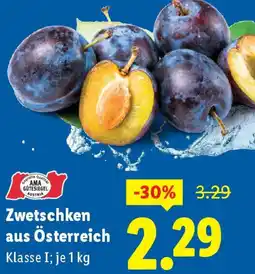 Lidl Zwetschken aus Österreich Angebot