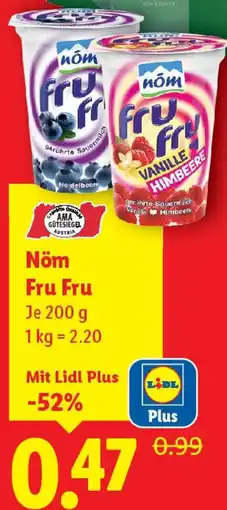 Lidl Nöm Fru Fru Angebot