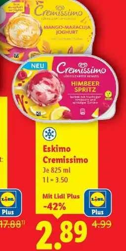 Lidl Eskimo Cremissimo Angebot