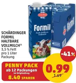 PENNY Schärdinger formil haltbare vollmilch Angebot