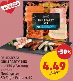 PENNY Delikatessa grillparty-mix Angebot