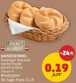 PENNY Kaisersemmel Angebot