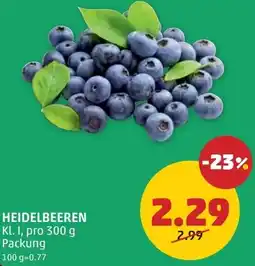 PENNY Heidelbeeren Angebot