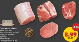 PENNY Schopf od. karree Angebot