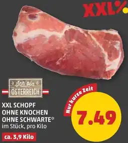 PENNY Xxl schopf ohne knochen ohne schwarte Angebot