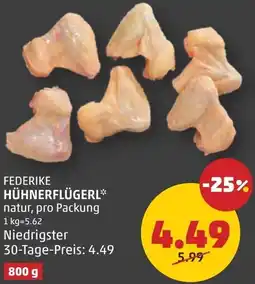 PENNY Federike hühnerflügerl Angebot
