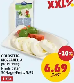 PENNY Goldsteig mozzarella Angebot