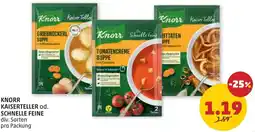 PENNY Knorr kaiserteller od. schnelle feine Angebot