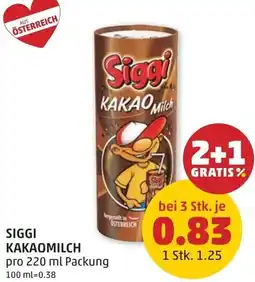 PENNY Siggi kakaomilch Angebot