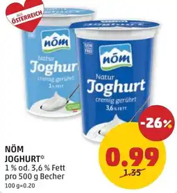 PENNY Nöm joghurt Angebot