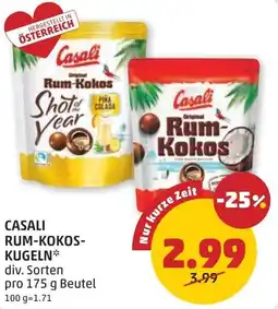 PENNY Casali rum-kokos- kugeln Angebot