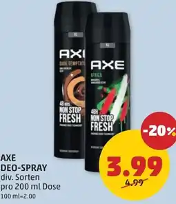 PENNY Axe deo-spray Angebot