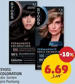 PENNY Syoss coloration Angebot