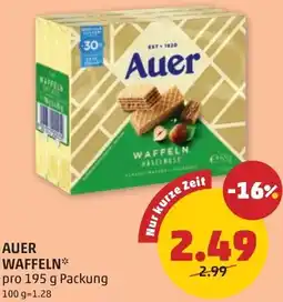 PENNY Auer waffeln Angebot