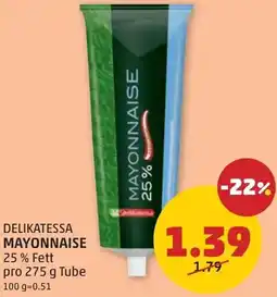 PENNY Delikatessa mayonnaise Angebot
