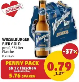 PENNY Wieselburger bier gold Angebot