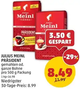 PENNY Julius meinl präsident Angebot