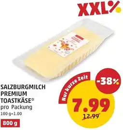 PENNY Salzburgmilch premium toastkäse Angebot