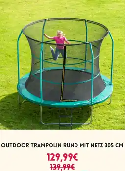 Smyths Toys Outdoor trampolin rund mit netz Angebot